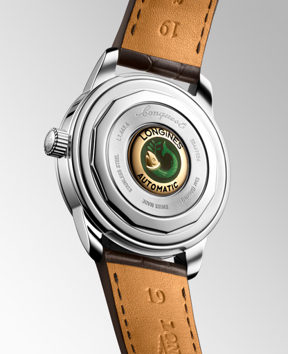 CONQUEST HERITAGE 38 mm- Brown on Brown Strap