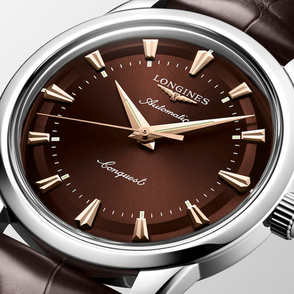 CONQUEST HERITAGE 40 mm- Brown on Brown Strap