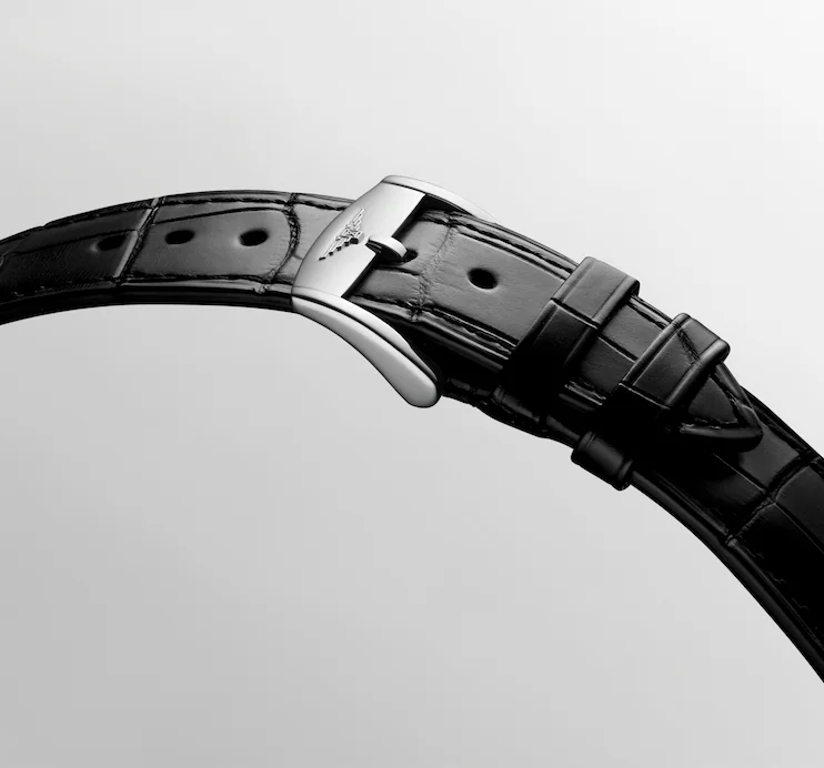 CONQUEST HERITAGE 40 mm-Blue on Black Strap