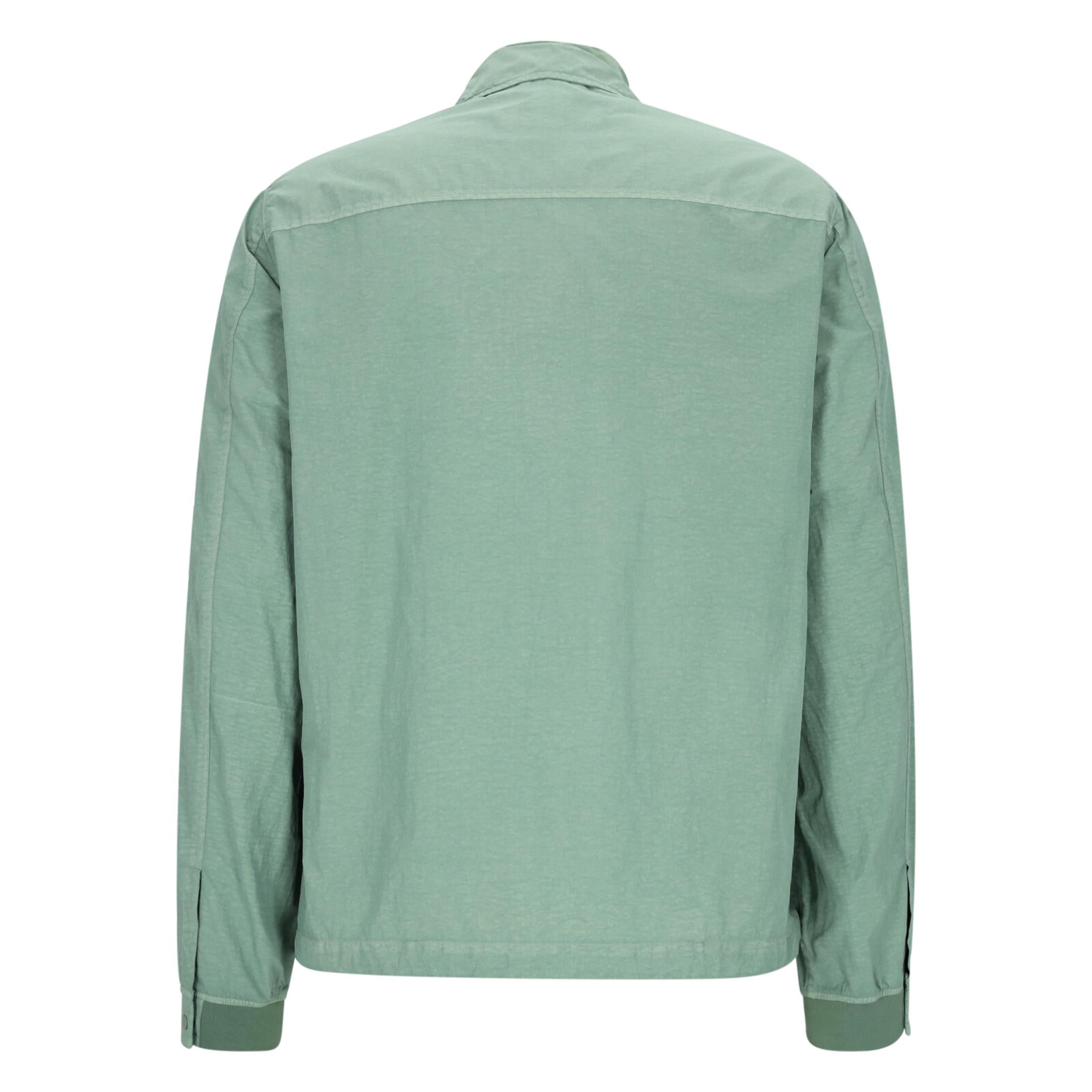 [C.P. Company] Flatt Nylon Overshirt in Agave Green