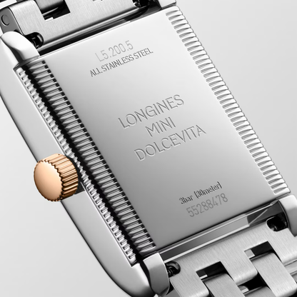 MINI DOLCEVITA Silver with Pink Gold