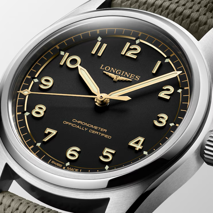 Spirit Pilot Black on Green Strap