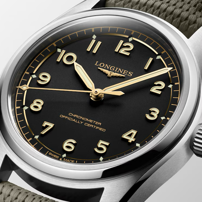 Spirit Pilot Black on Green Strap