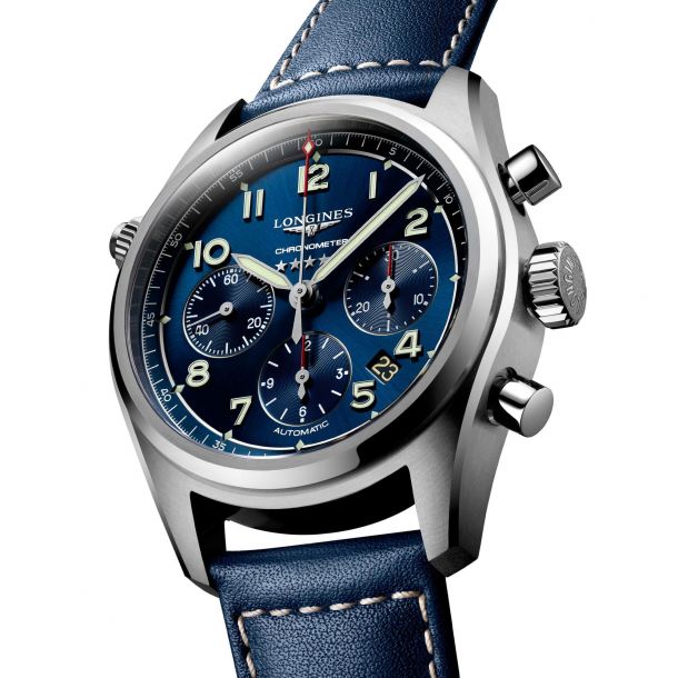 SPIRIT 42 mm Blue on Strap *