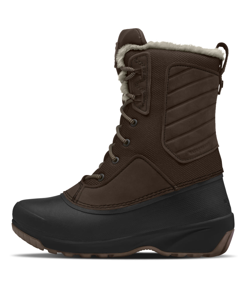 The North Face - Shellista IV Mid WP - Women's - Monks Robe Brown/Demitasse Brown