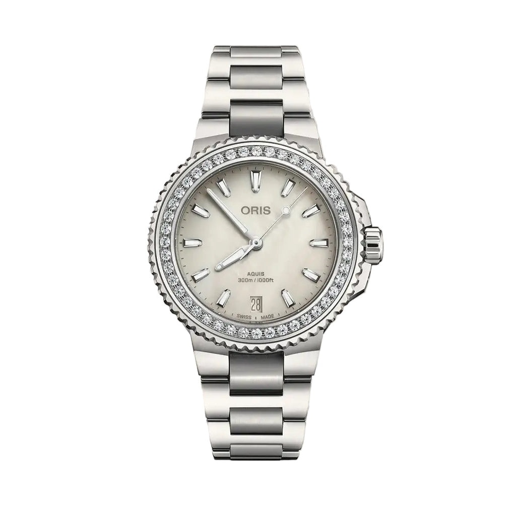 Oris Aquis Date Diamonds 01 733 7792 4956-07 8 19 05P