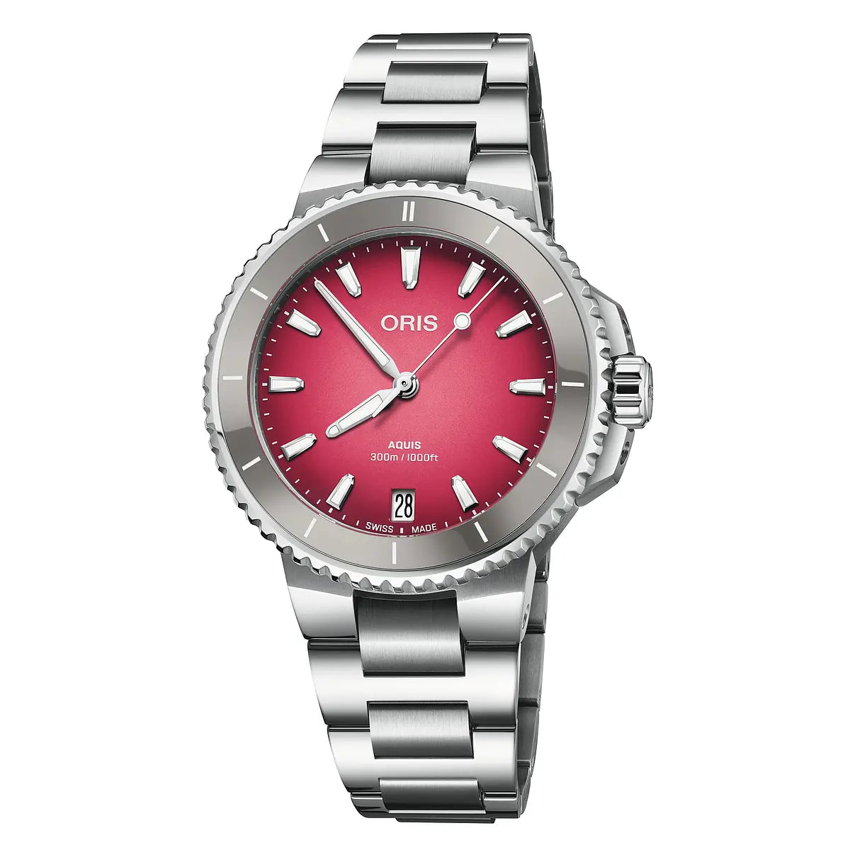 Oris Aquis Date Taste Of Summer Fucsia 01 733 7792 4158-07 8 19 05P