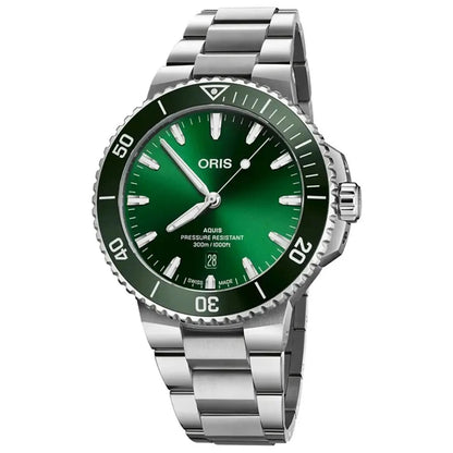 Oris Aquis Date Verde 01 733 7789 4157-07 8 23 04Peb