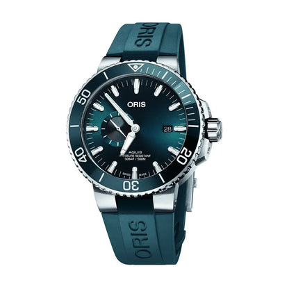 Oris Aquis Small Second Date Blu 01 743 7733 4155-07 4 24 69Eb