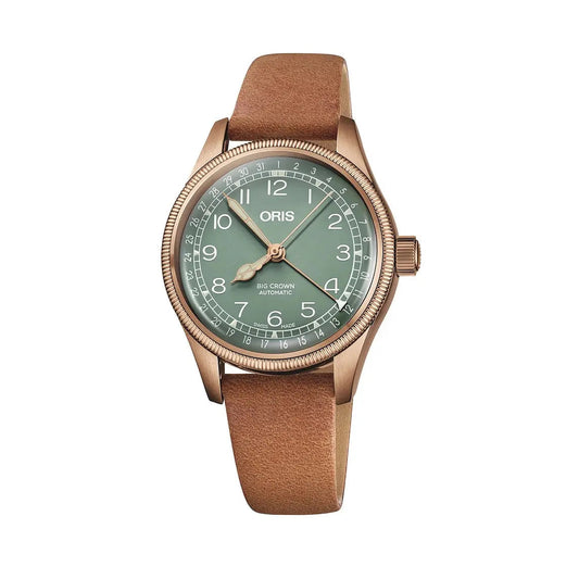 Oris Big Crown Pointer Date Verde 01 754 7749 3167-07 5 17 66Br