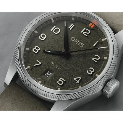 Oris ProPilot Date Verde Muschio 41 mm 01 733 7805 4167-07 6 20 16LC
