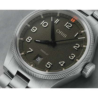 Oris ProPilot Date Verde Muschio 41 mm 01 733 7805 4167-07 8 20 04LC