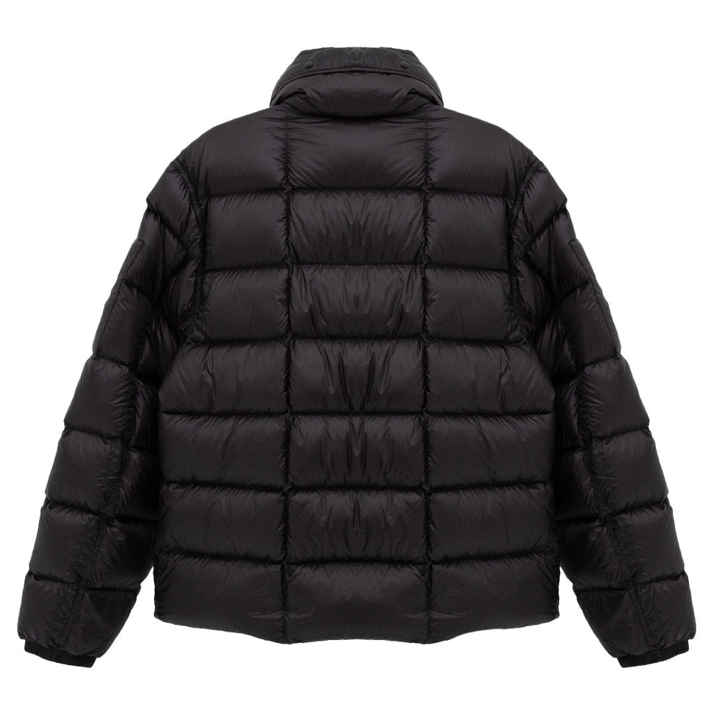 Cp Company 216A D.D Shell Short Hooded Down Jacket In Nightshade
