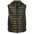 Cp Company D.D Shell Gilet In Grape Leaf