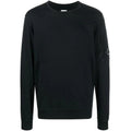Cp Company 16CM Light Fleece Lens Sweatshirt In Black