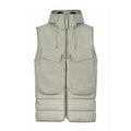 Cp Company Mixed Shell-R Goggle Gillet In Silver Sage