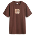 Cp Company 051A Metropolis Graphic Logo T-Shirt In Rum Raisin