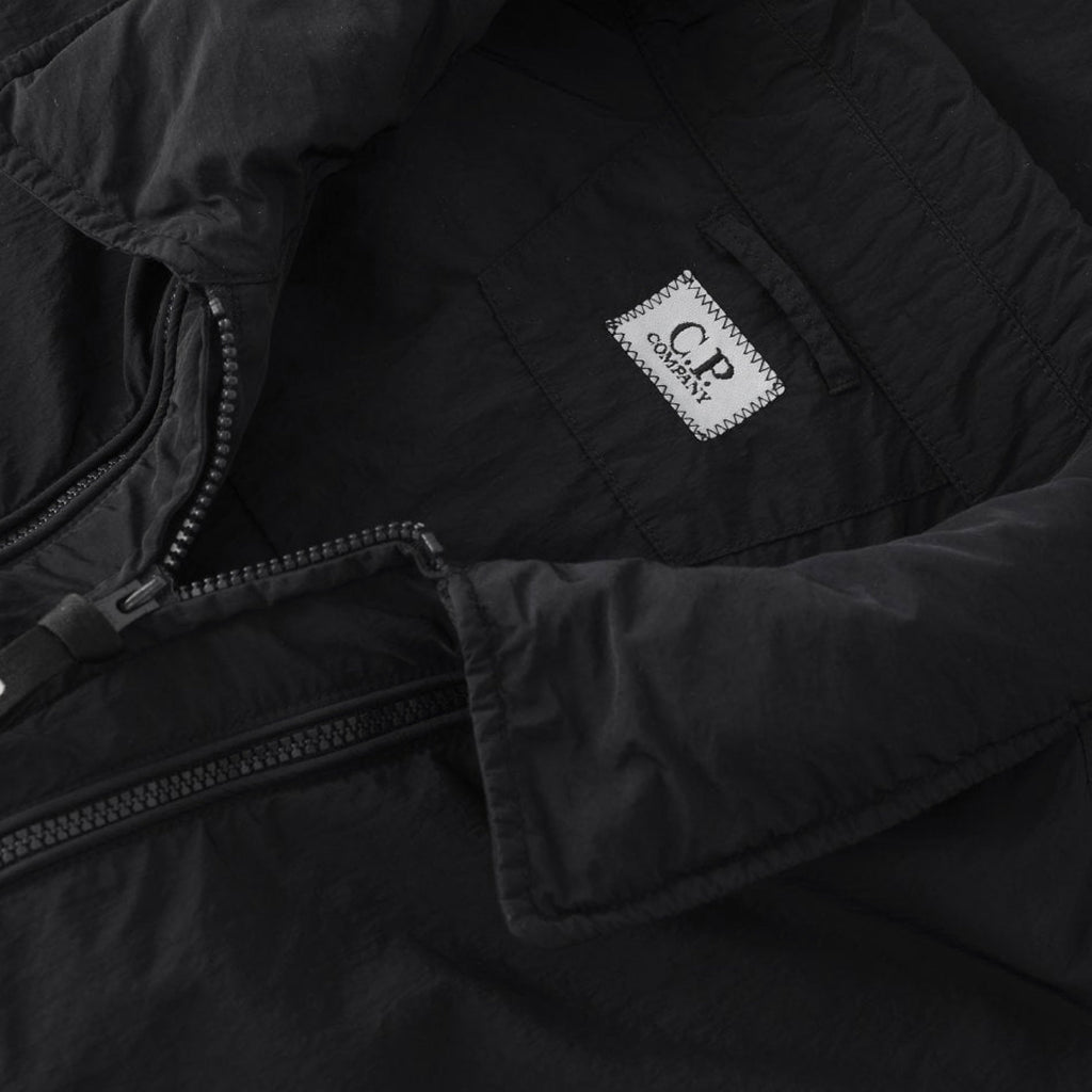 Cp Company 013A Chrome-R Lens Overshirt in Black