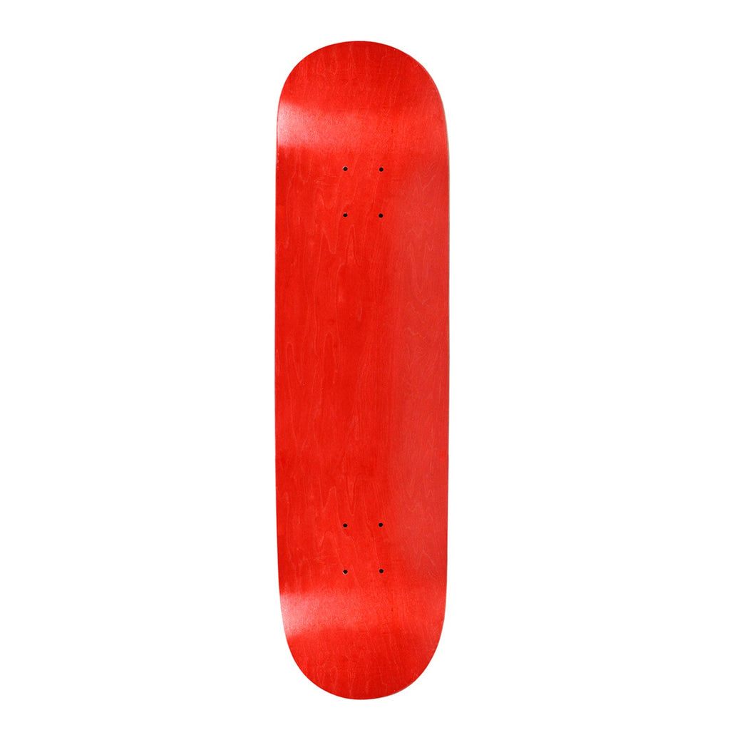 Moose Deck Blank Stained Red 8.5"