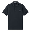 [Stone Island] 50/2 Cotton Pique Compass Patch Polo