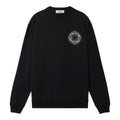 [Stone Island] "Outline Compass" Oversized Crewneck Sweatshirt