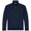 Stone Island Plush Stitch Cotton Nylon Quarter Zip