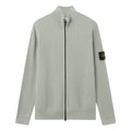 [Stone Island] Ribbed Soft Cotton Zip-Up Jumper