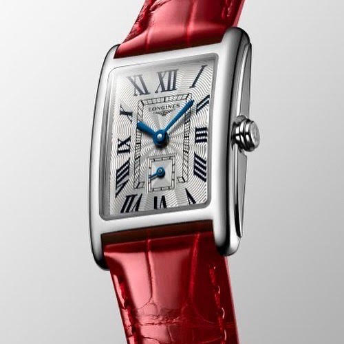 DOLCEVITA Silver on Red Strap
