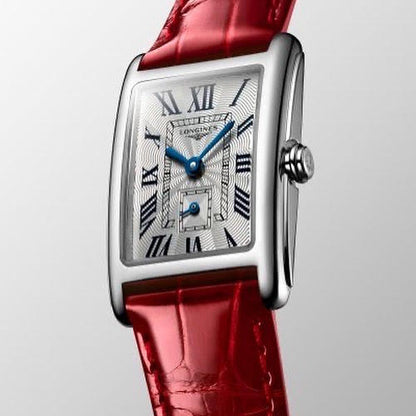 DOLCEVITA Silver on Red Strap