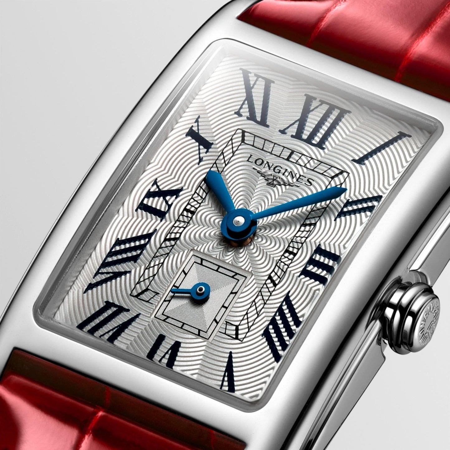 DOLCEVITA Silver on Red Strap