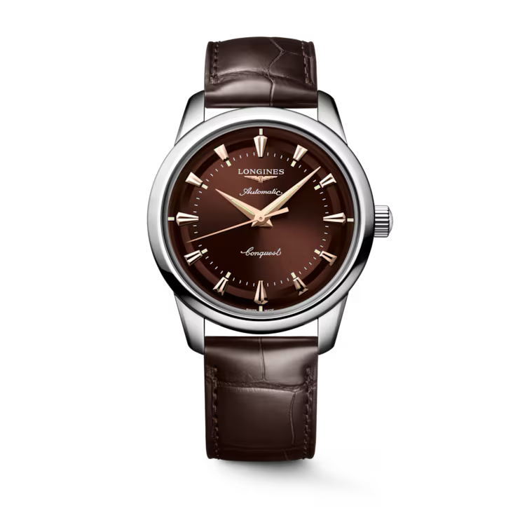CONQUEST HERITAGE 40 mm- Brown on Brown Strap
