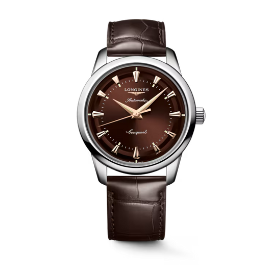 CONQUEST HERITAGE 40 mm- Brown on Brown Strap